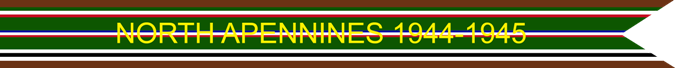 North Apennines 1944–1945 U.S. Army European-African-Middle Eastern Theater Campaign Streamer